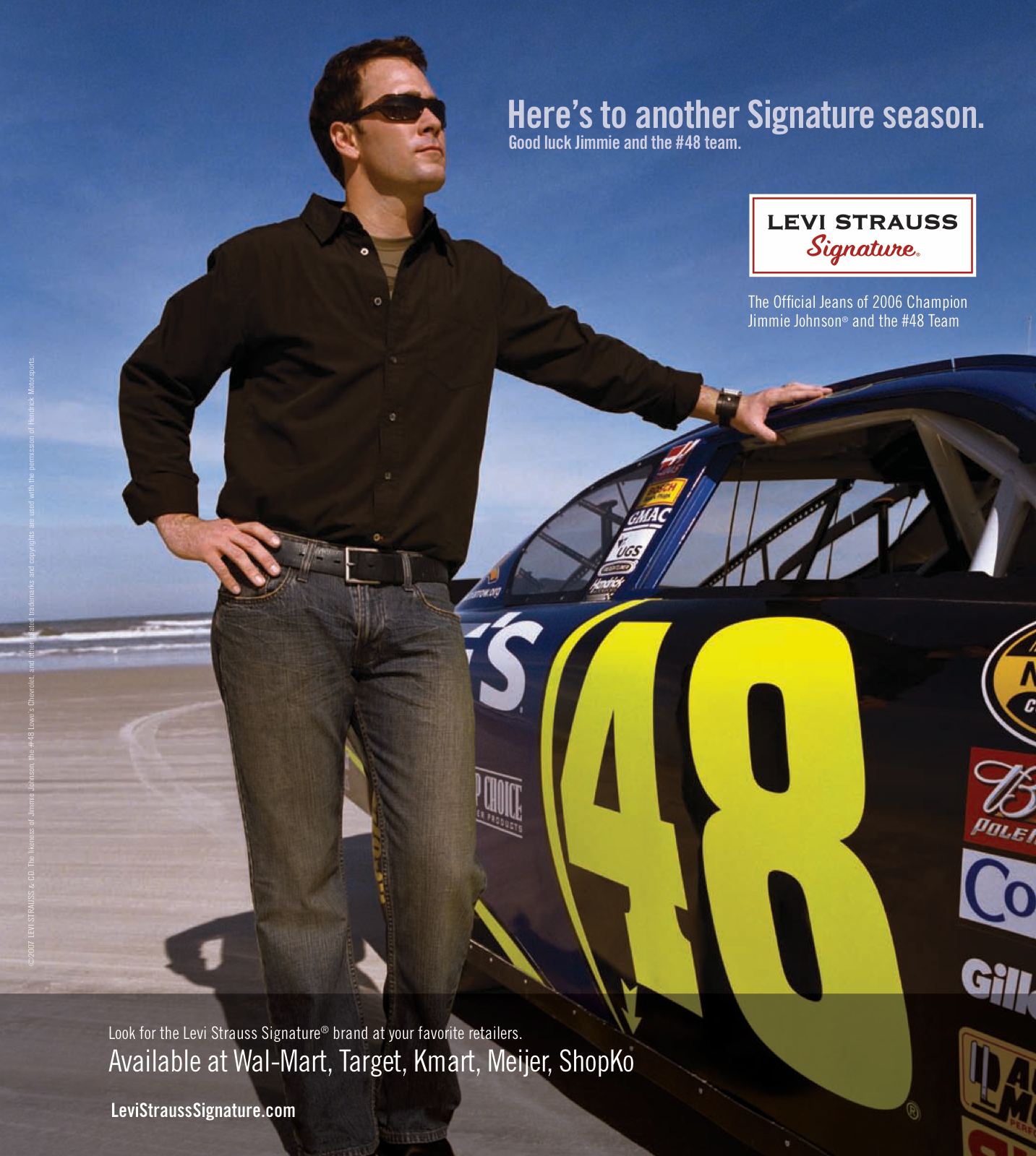 Levi's NASCAR Season Ad