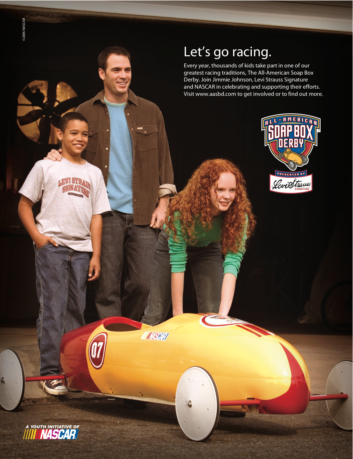 Levi's NASCAR Soapbox Ad