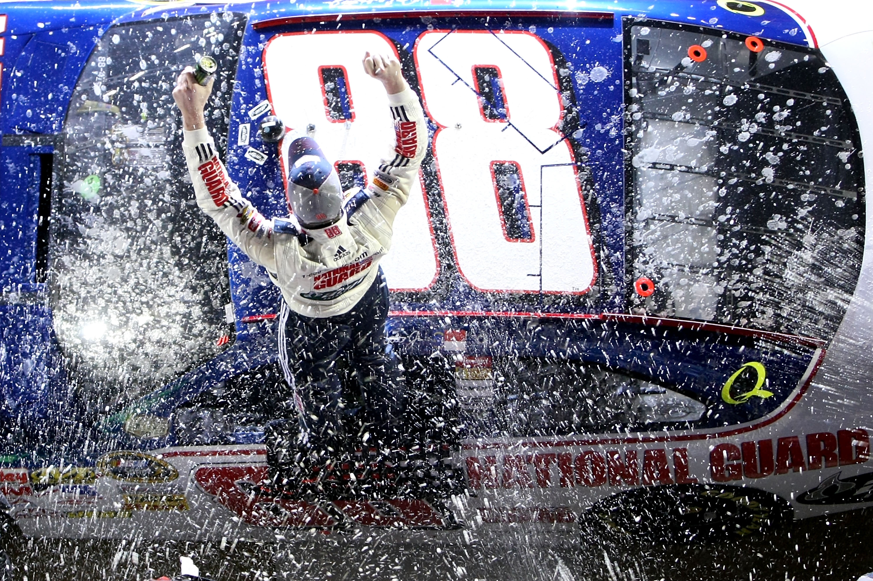 NASCAR victory lane