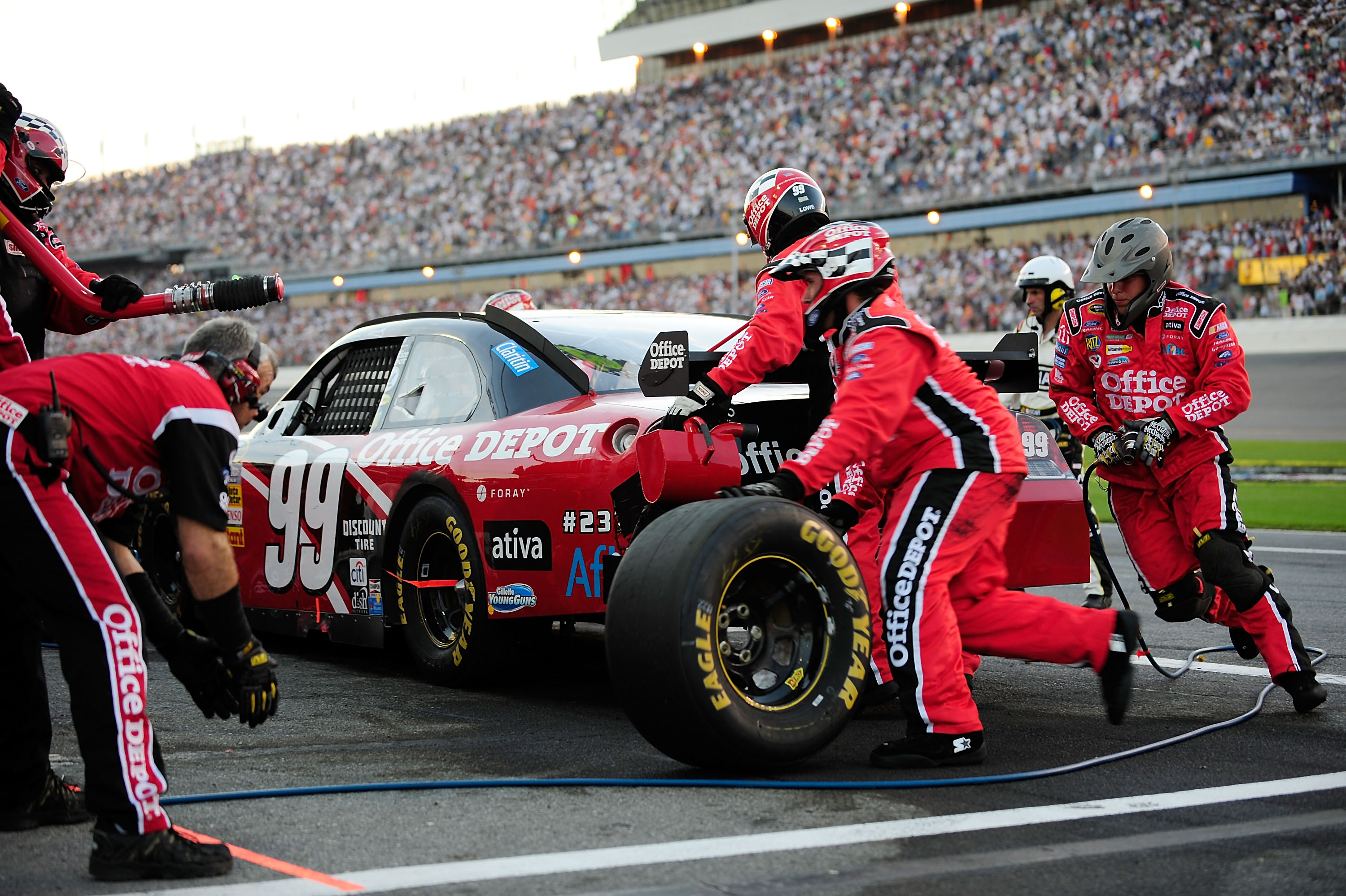 NASCAR pit crew