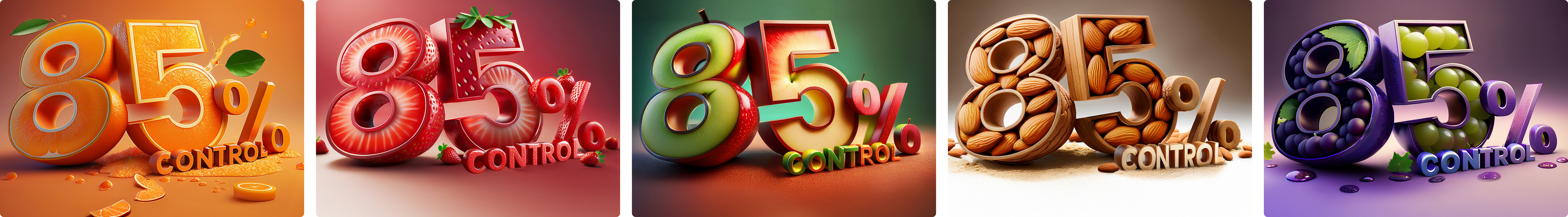 SAN Agrow — 85% Control campaign variants